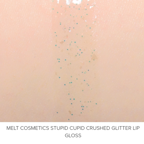 🌟STUPID CUPID Melt Cosmetics DISCONTINUED Crushed Glitter Gloss NWT - Picture 6 of 8